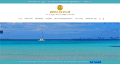 Desktop Screenshot of hoteldeplam.it