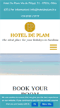 Mobile Screenshot of hoteldeplam.it